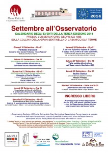 Settembre Osservatorio 2014